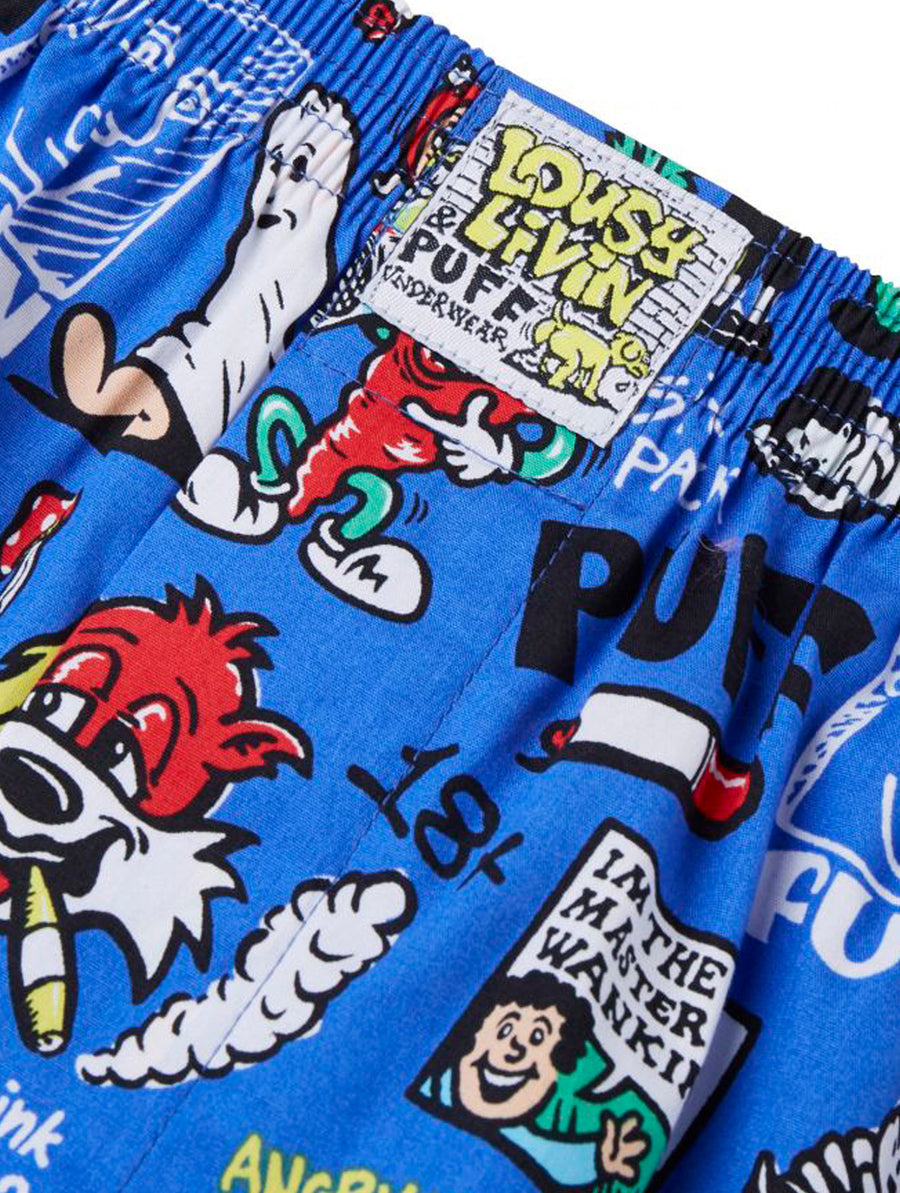 LOUSY LIVIN BOXERS PUFF