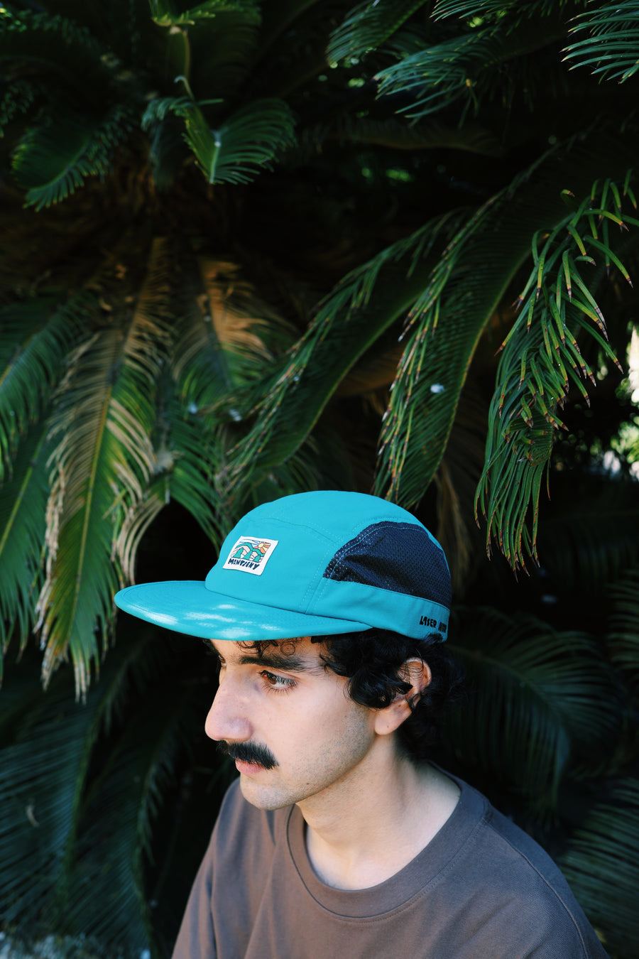 MONTSENY V2 TECH 5 PANEL HAT AQUA