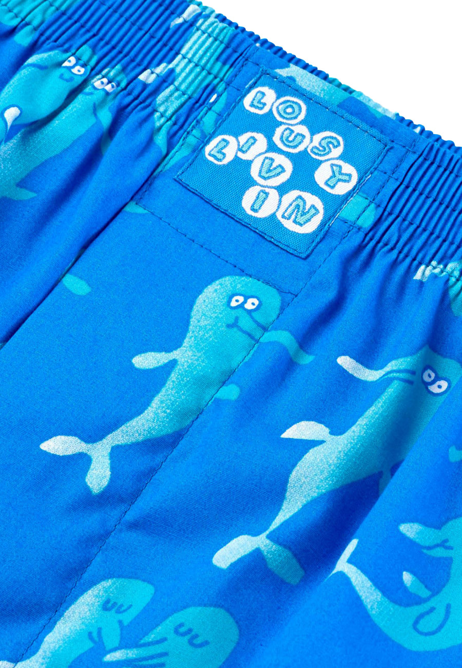 LOUSY LIVIN BOXERS DOLPHINS