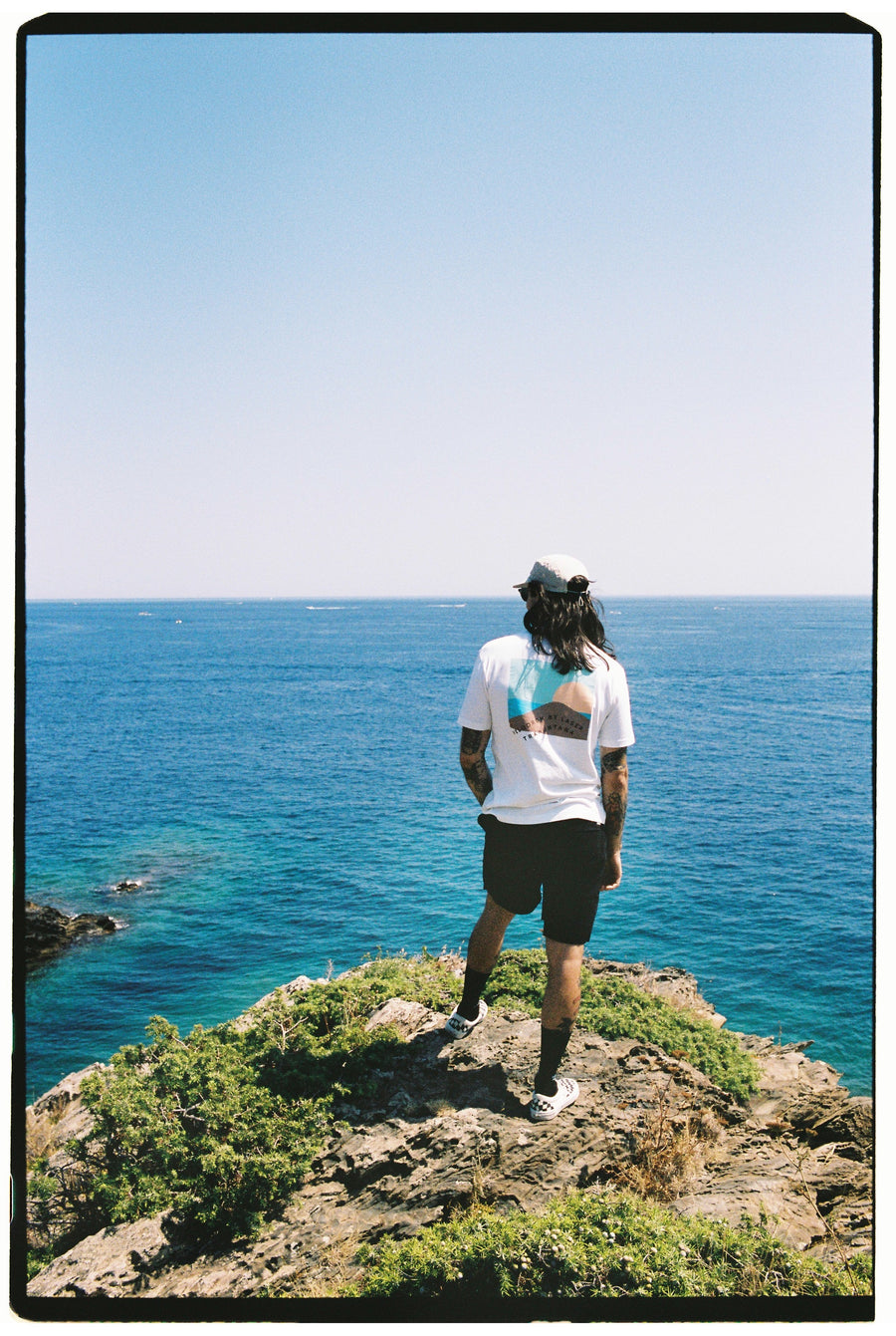VELODROM BY LASER TRAMUNTANA TEE WHITE