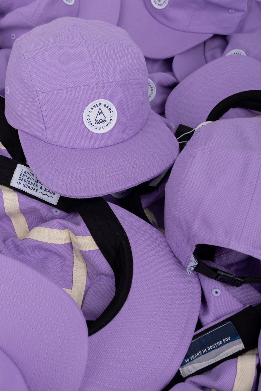 BARCELONETA 5 PANEL HAT LAVENDER