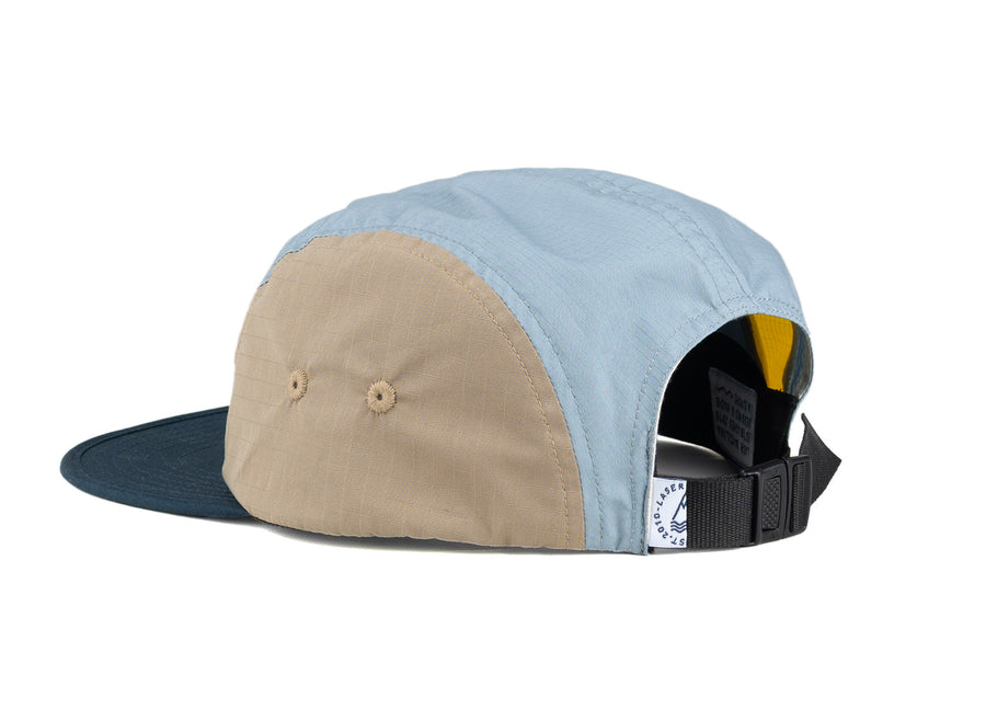 BORNE V2 RIPSTOP OFF-CUTS PACKABLE 5 PANEL HAT 2.0