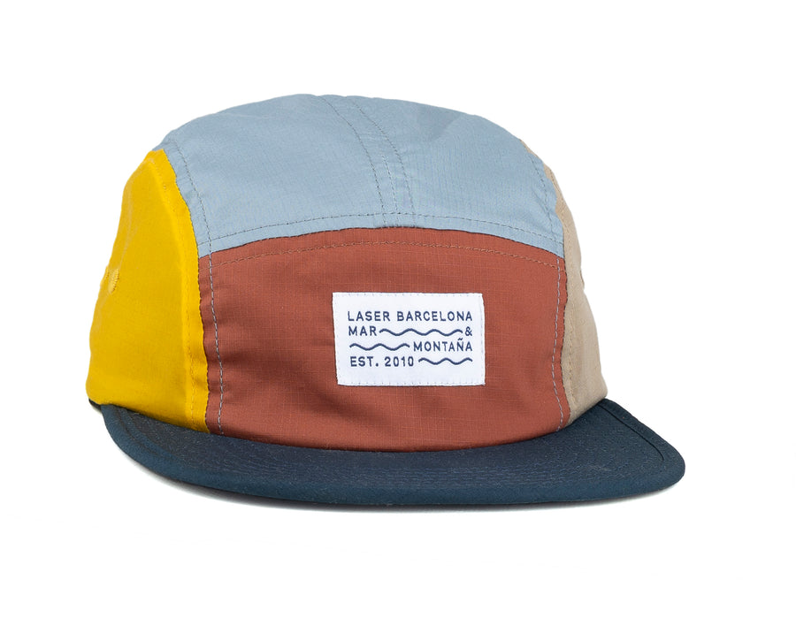BORNE V2 RIPSTOP OFF-CUTS PACKABLE 5 PANEL HAT 2.0