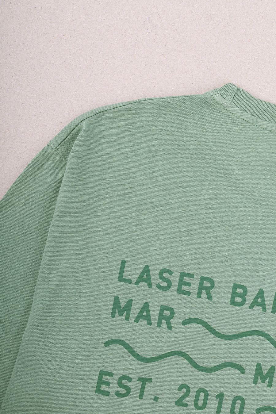 BORNE LONGSLEEVE TEE AGED BASIL