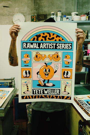 LASER RAWAL ARTIST SERIES X YEYE PRINT