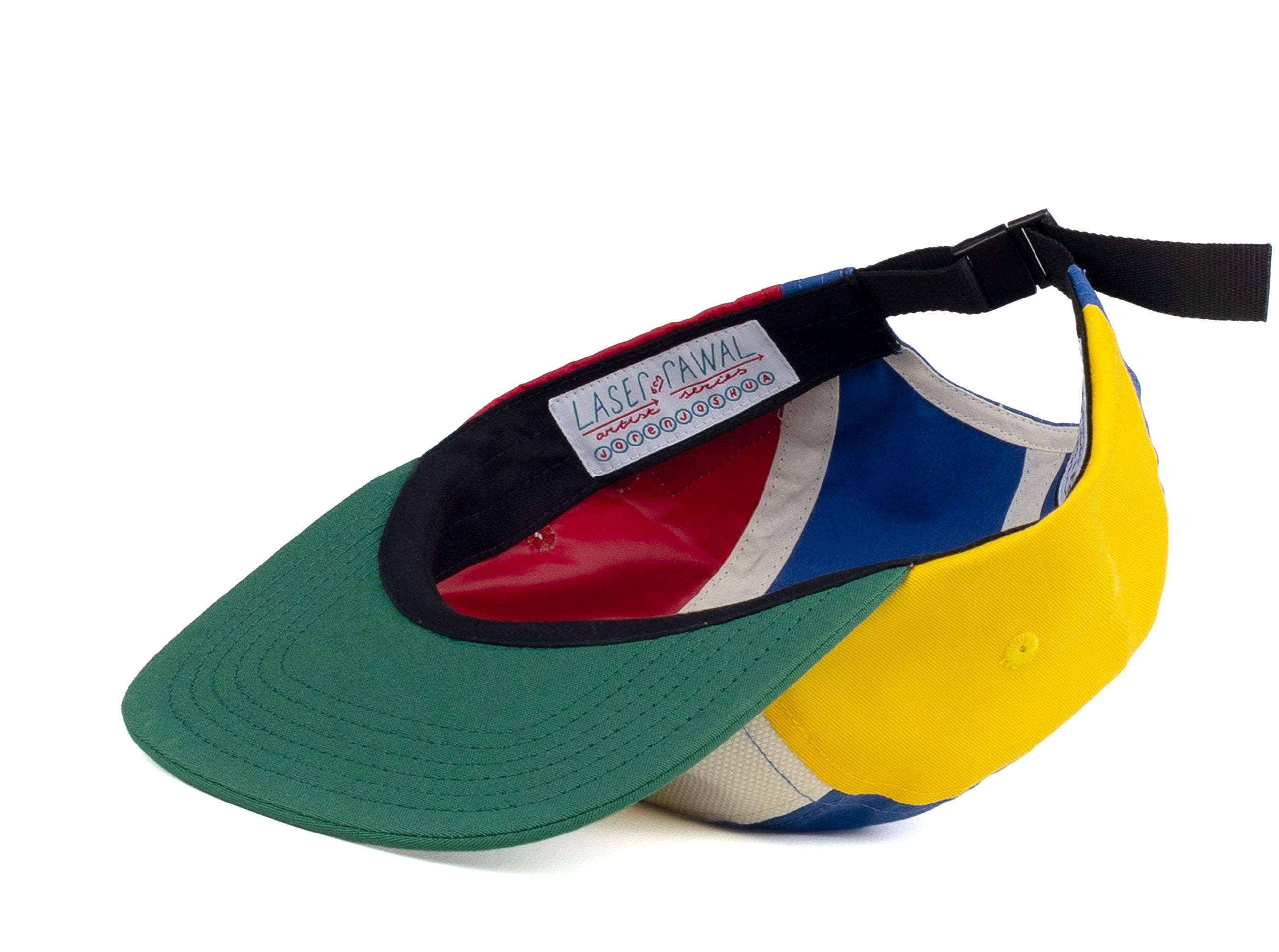 LASER BY JOREN JOSHUA OFF-CUTS 5 PANEL HAT – LASER BARCELONA