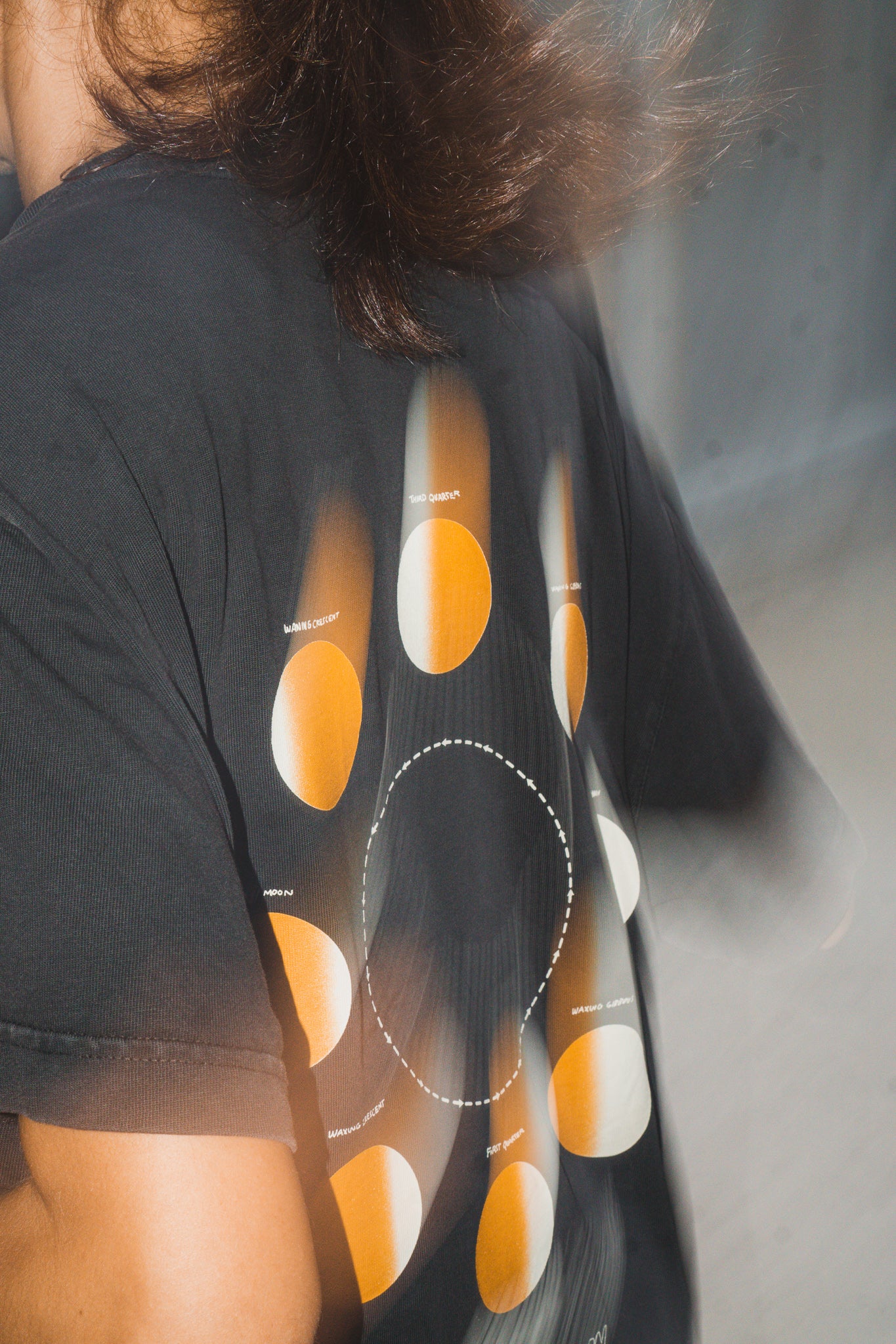 LASER X OVERLAND / FULL MOON RUNNERS TEE FADED BLACK – LASER BARCELONA