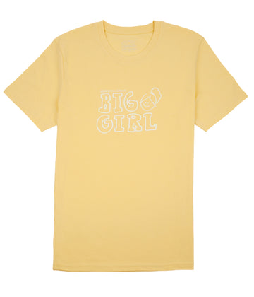 DOLORES MAGAZINE X LASER / BIG GIRL TEE BUTTER