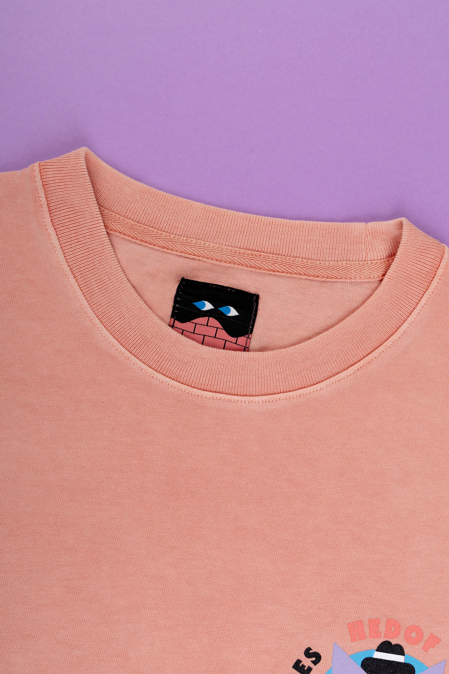 RAWAL ARTIST SERIES X HEDOF TEE PEACH