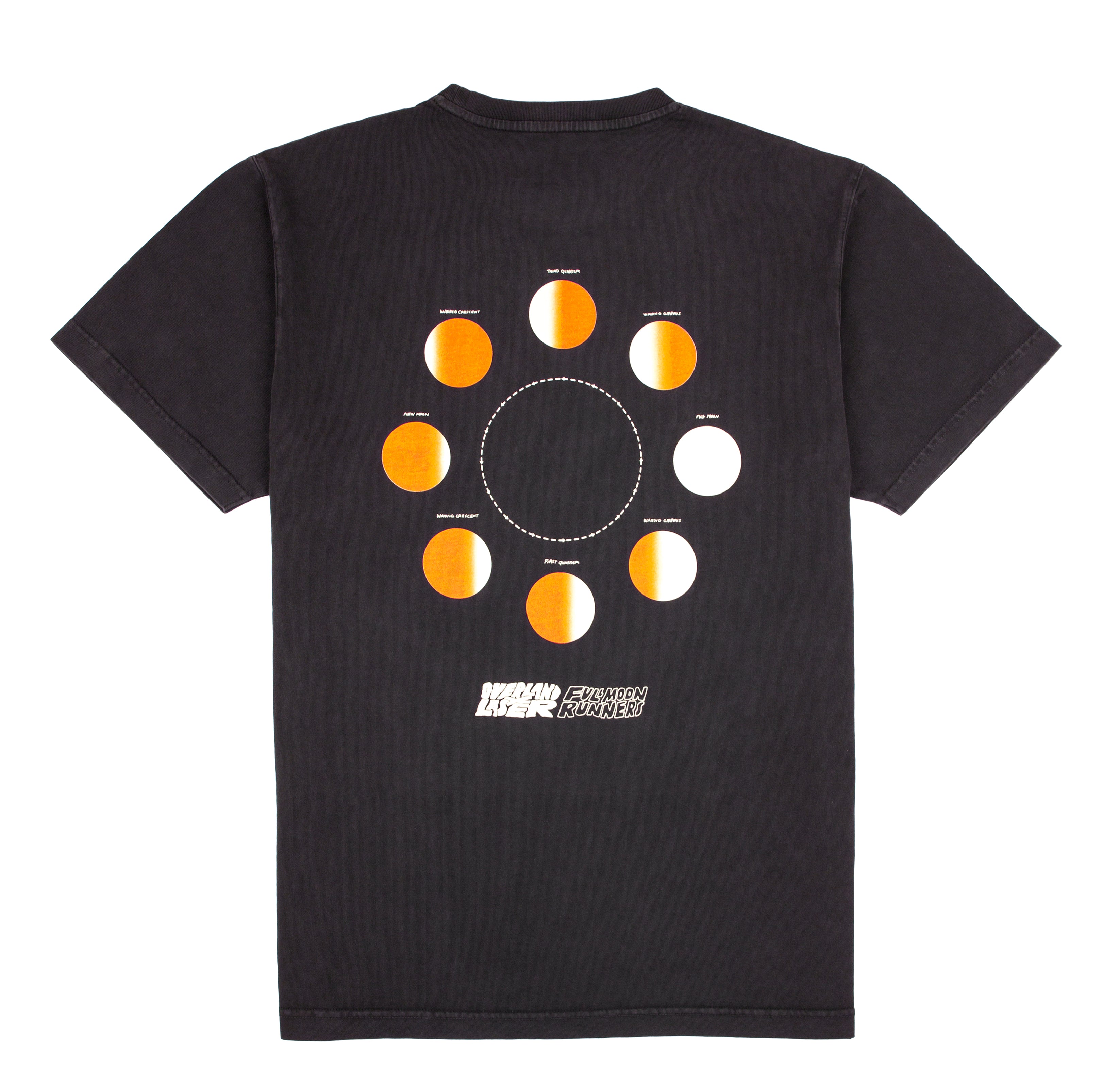 LASER X OVERLAND FULL MOON RUNNERS TEE FADED BLACK – LASER BARCELONA