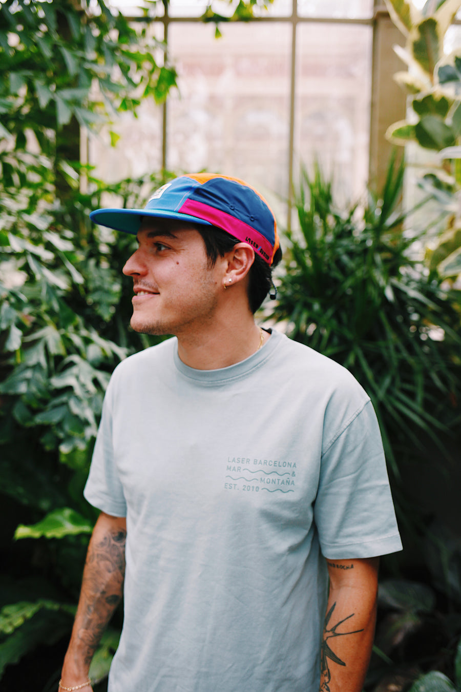 BORNE TEE FADED STORM