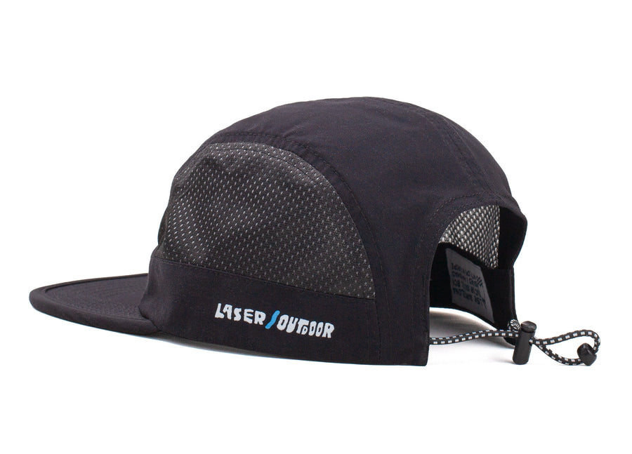 MONTSENY V2 TECH 5 PANEL HAT BLACK