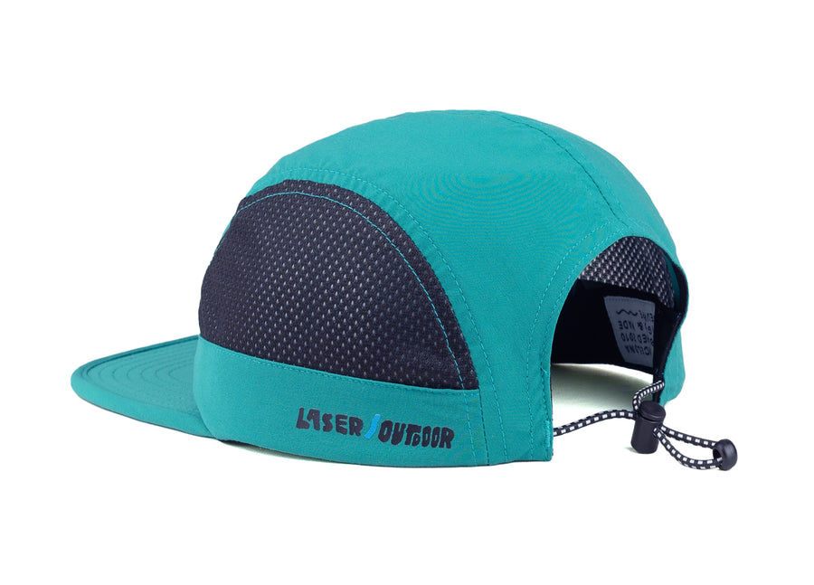 MONTSENY V2 TECH 5 PANEL HAT EMERALD GREEN