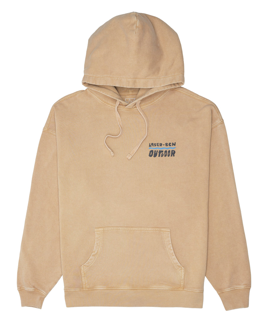 MONTSENY OVERSIZE HOODIE FADED SAND