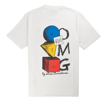 OMG BY LASER BARCELONA TEE WHITE