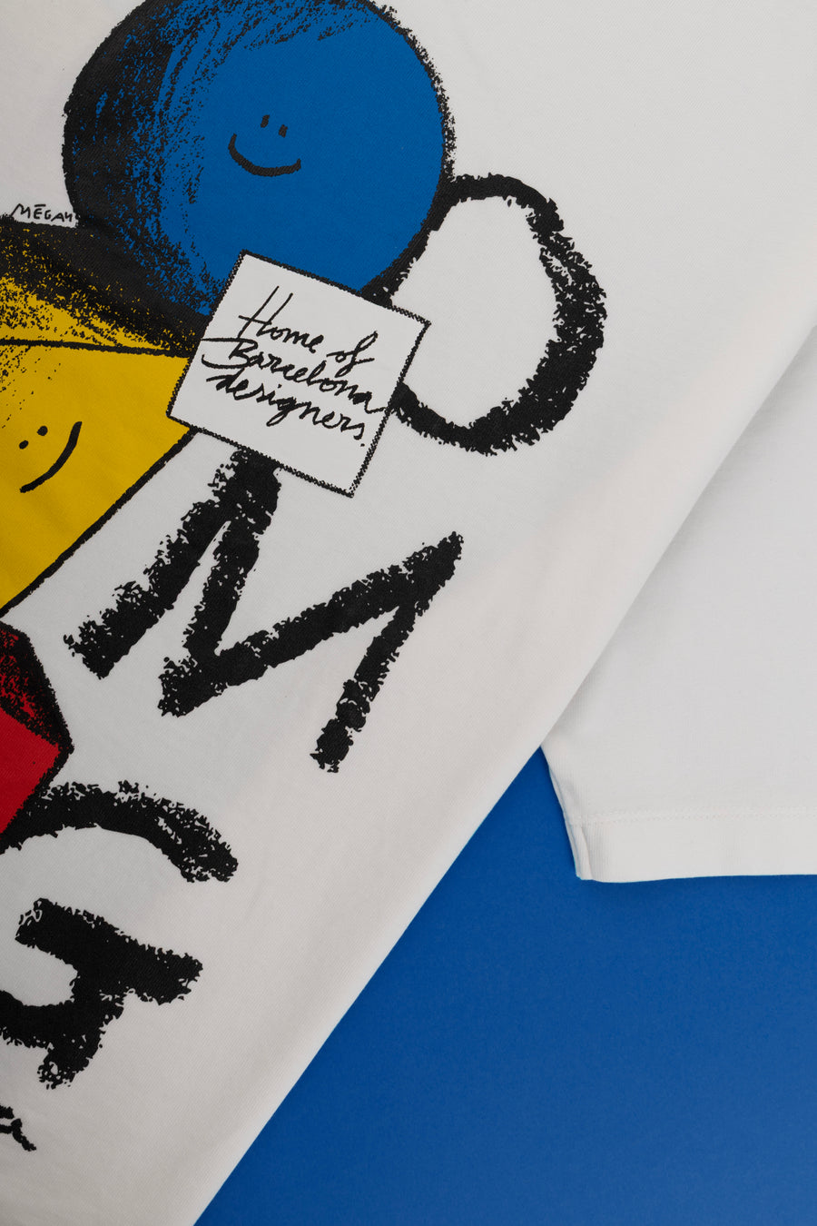 OMG BY LASER BARCELONA TEE WHITE