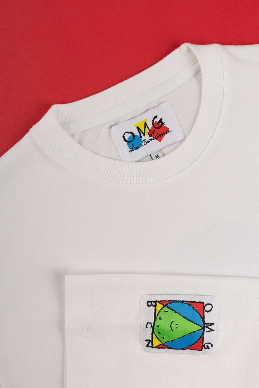OMG BY LASER BARCELONA TEE WHITE