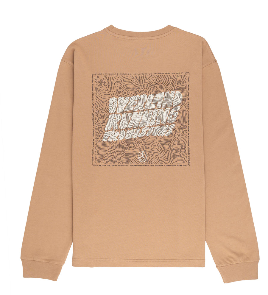 LASER X OVERLAND  / SANT MIQUEL LONGSLEEVE TAUPE