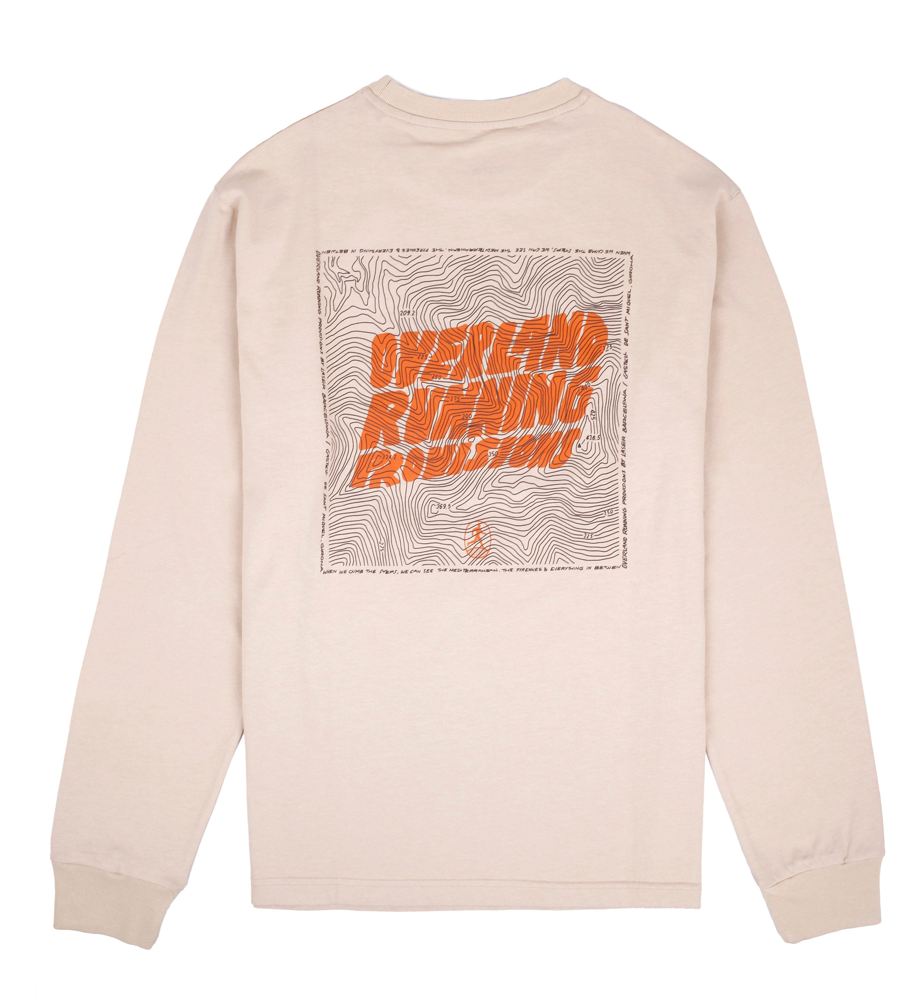 laser orange sweatshirt