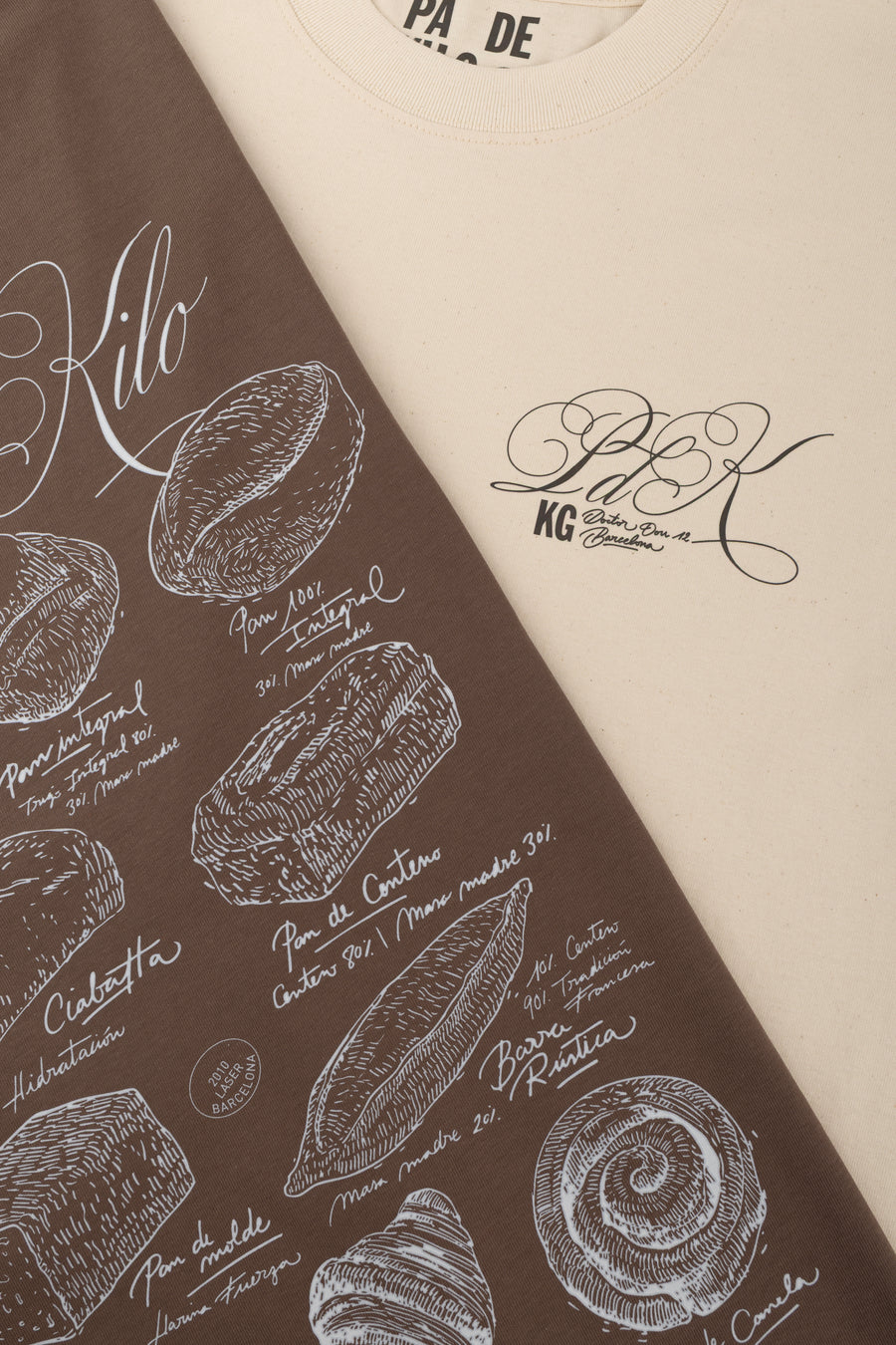 PA DE KILO BY LASER BARCELONA TEE MOCCA