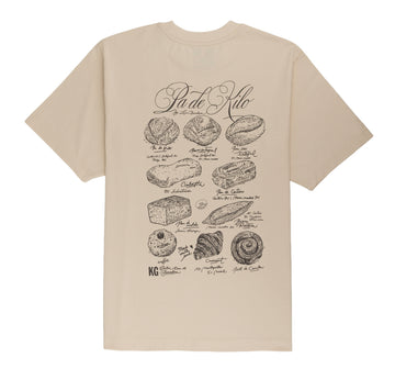 PA DE KILO BY LASER BARCELONA TEE WHEAT