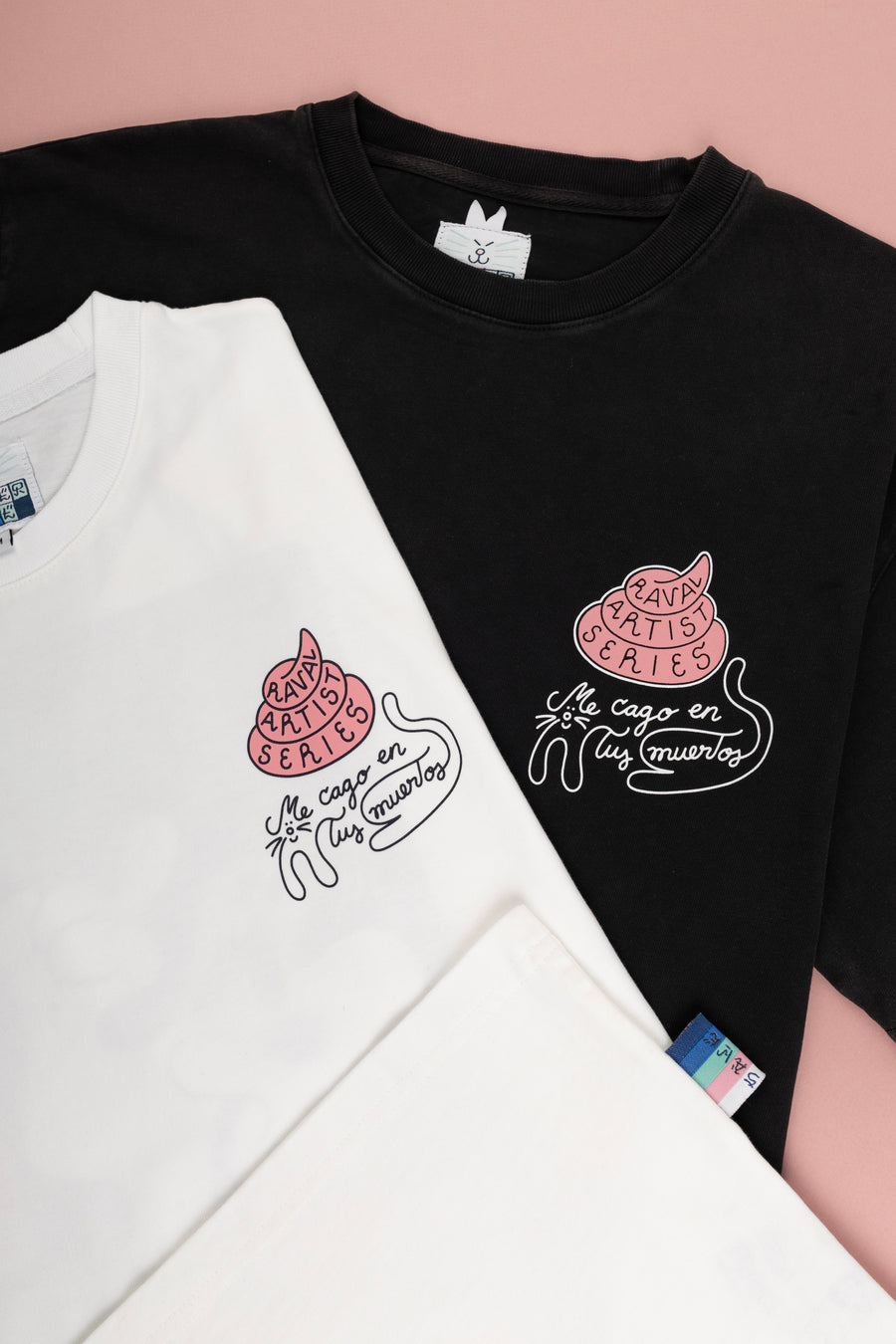 RAWAL ARTIST SERIES X SAWE TEE FADED BLACK