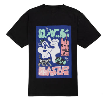 RAWAL ARTIST SERIES X SAWE TEE FADED BLACK