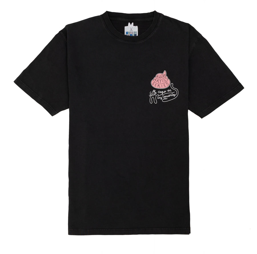 RAWAL ARTIST SERIES X SAWE TEE FADED BLACK