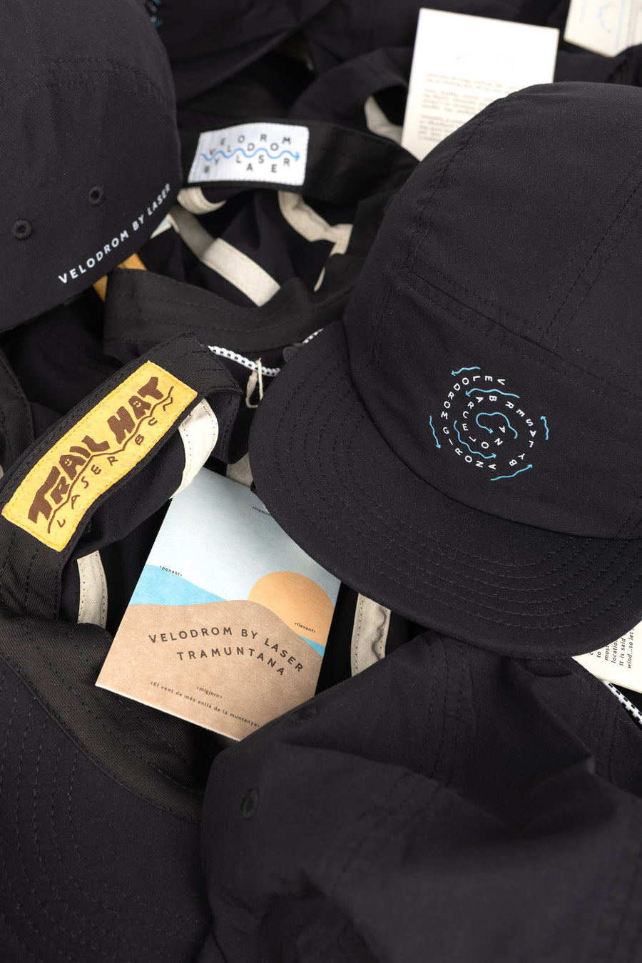 LASER X VELODROM TRAIL HAT TRAMUNTANA BLACK