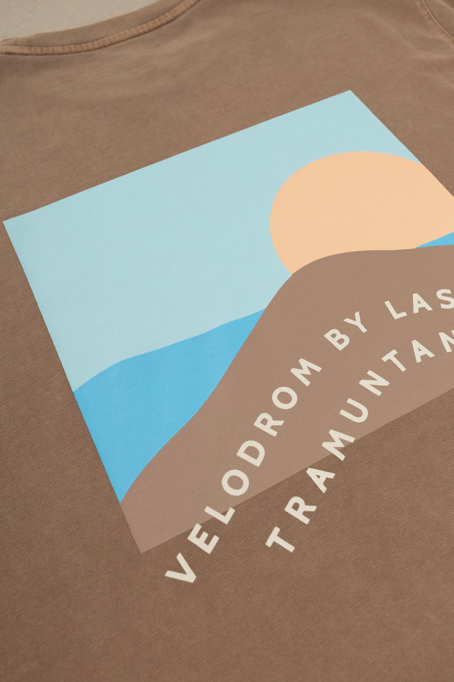 VELODROM BY LASER TRAMUNTANA TEE TERRACOTA