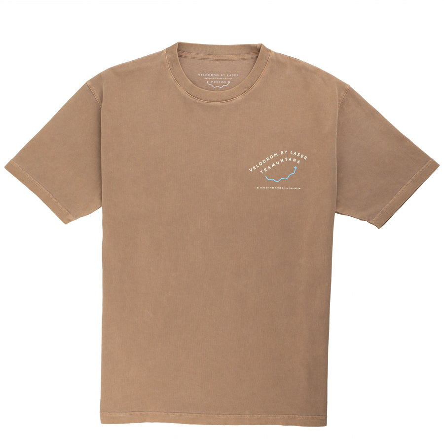VELODROM BY LASER TRAMUNTANA TEE TERRACOTA