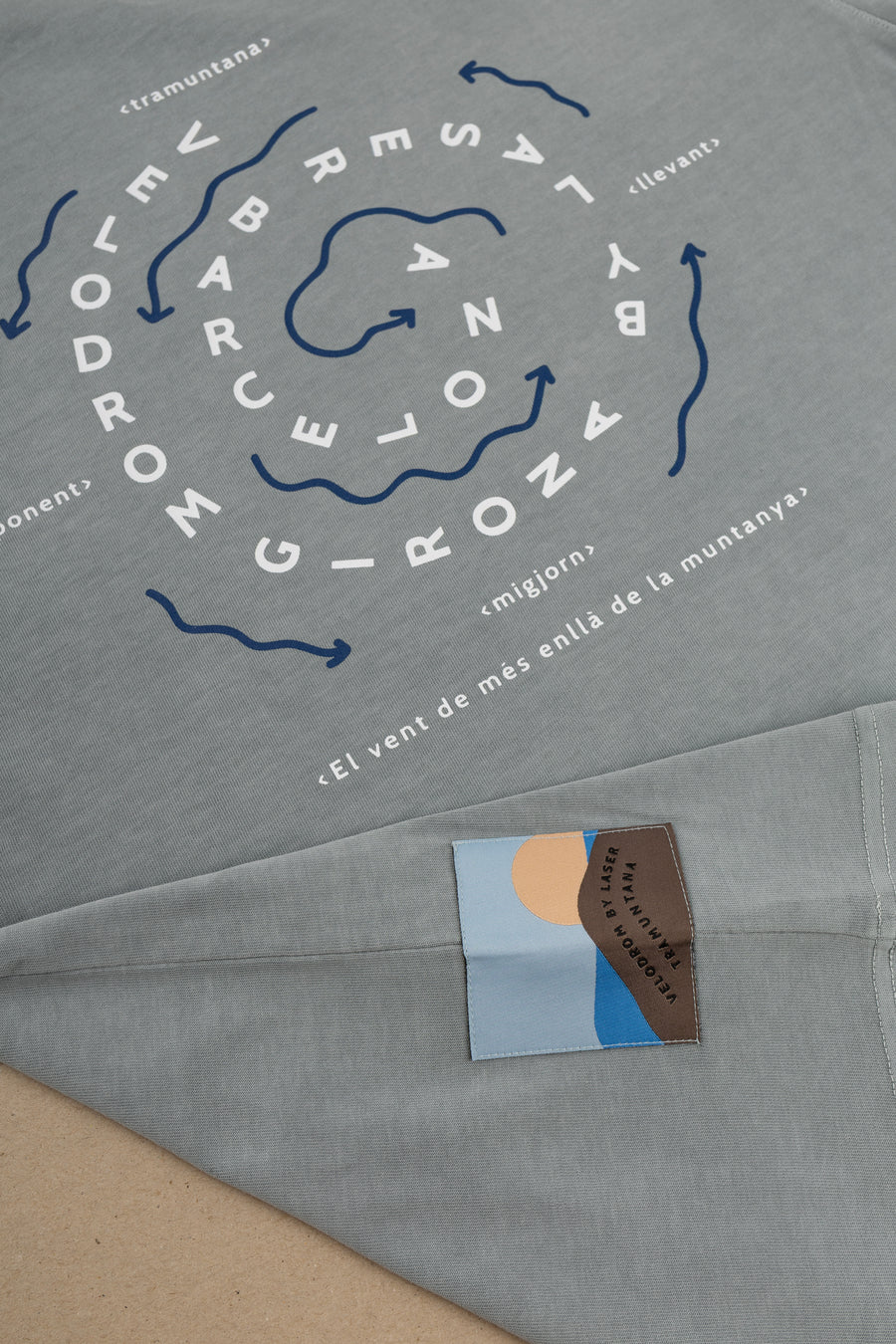 VELODROM BY LASER TRAMUNTANA TEE STORM