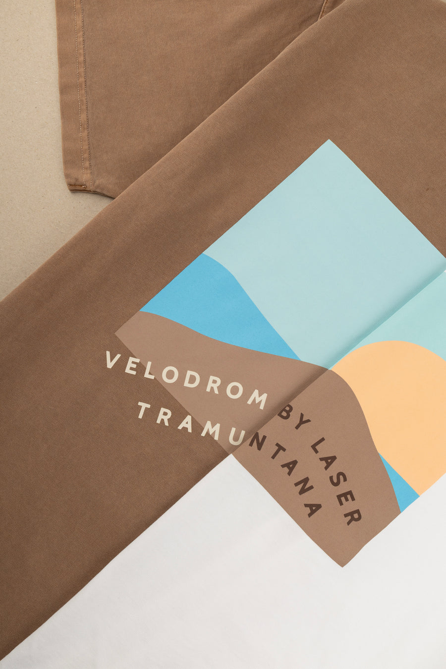 VELODROM BY LASER TRAMUNTANA TEE TERRACOTA