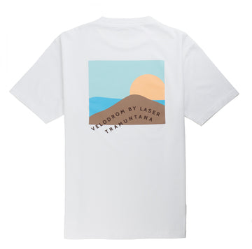 VELODROM BY LASER TRAMUNTANA TEE WHITE
