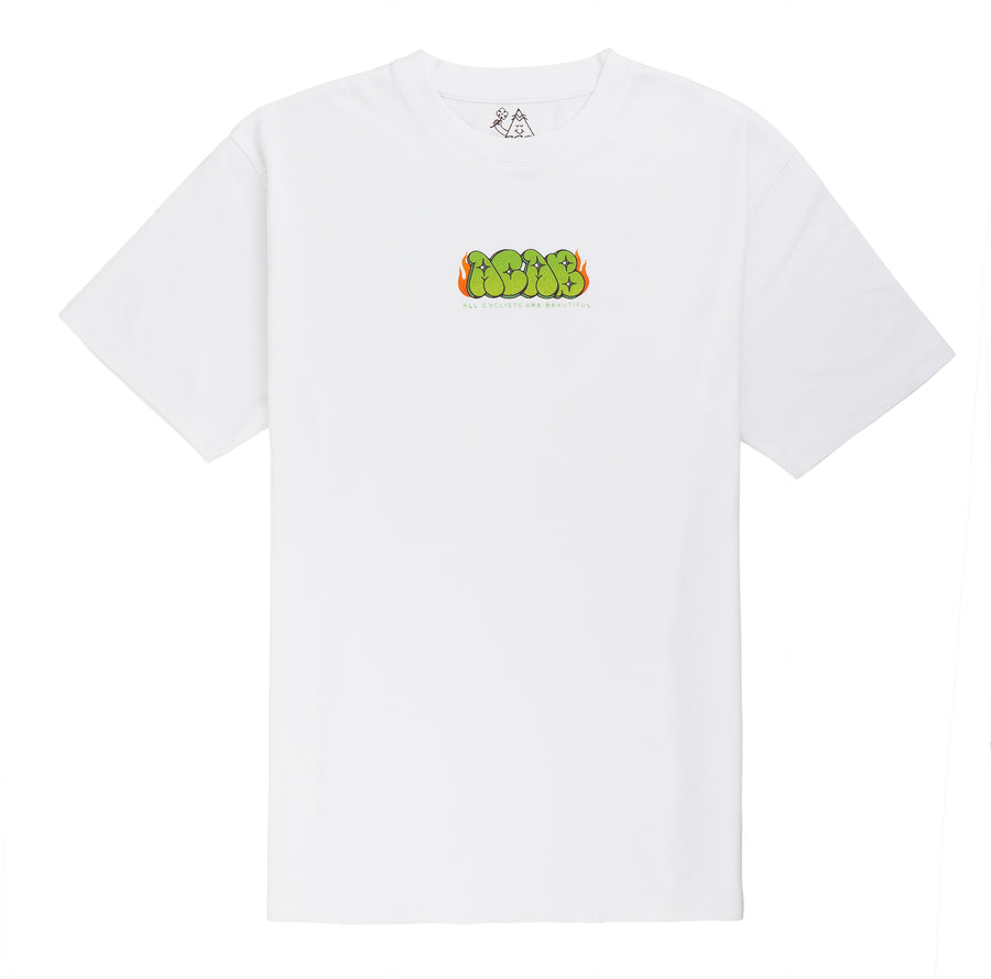 MOMO X LASER ALL CYCLISTS WHITE TEE