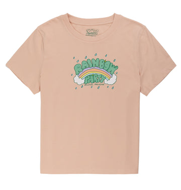 DOLORES  X LASER / RAINBOW PARTY TEE PEACH