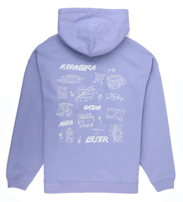 RODAGIRA OVERSIZE HOODIE LAVENDER