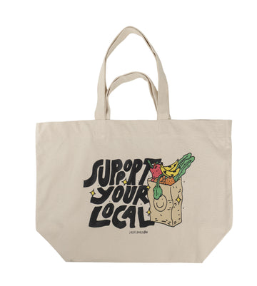 SUPPORT YOUR LOCAL CARRY ALL BAG 2.0 NATURAL