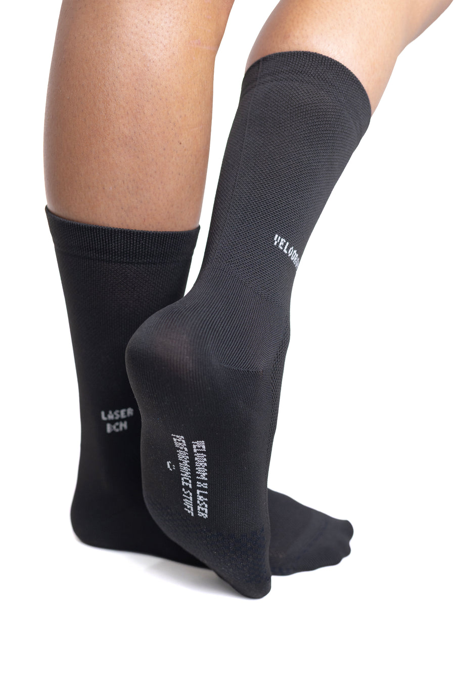 VELODROM BY LASER TRAMUNTANA PERFORMANCE BLACK SOCK