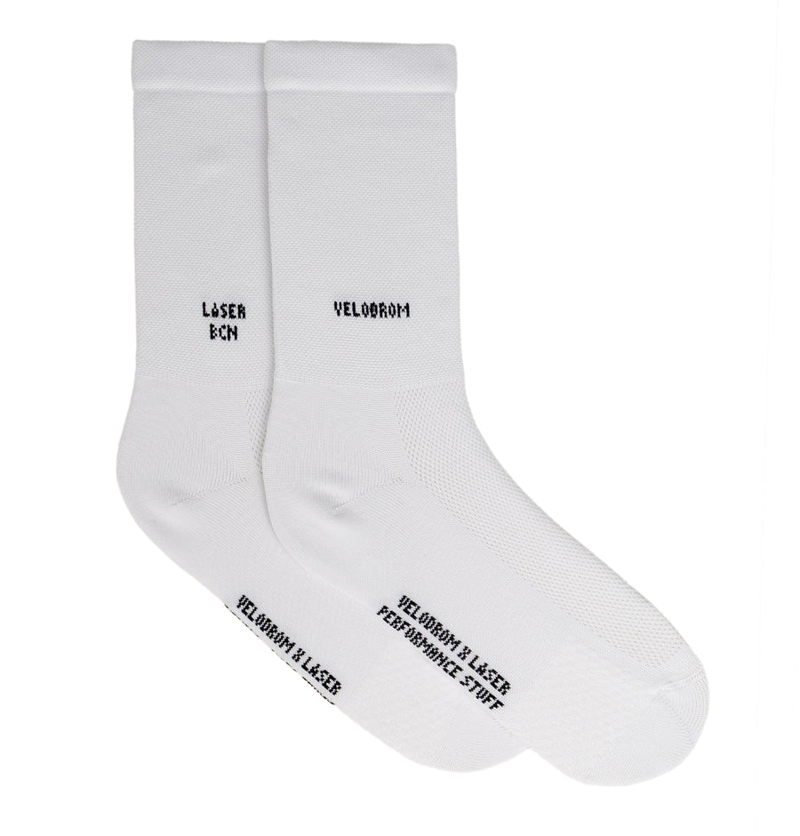 VELODROM BY LASER TRAMUNTANA PERFORMANCE WHITE SOCK