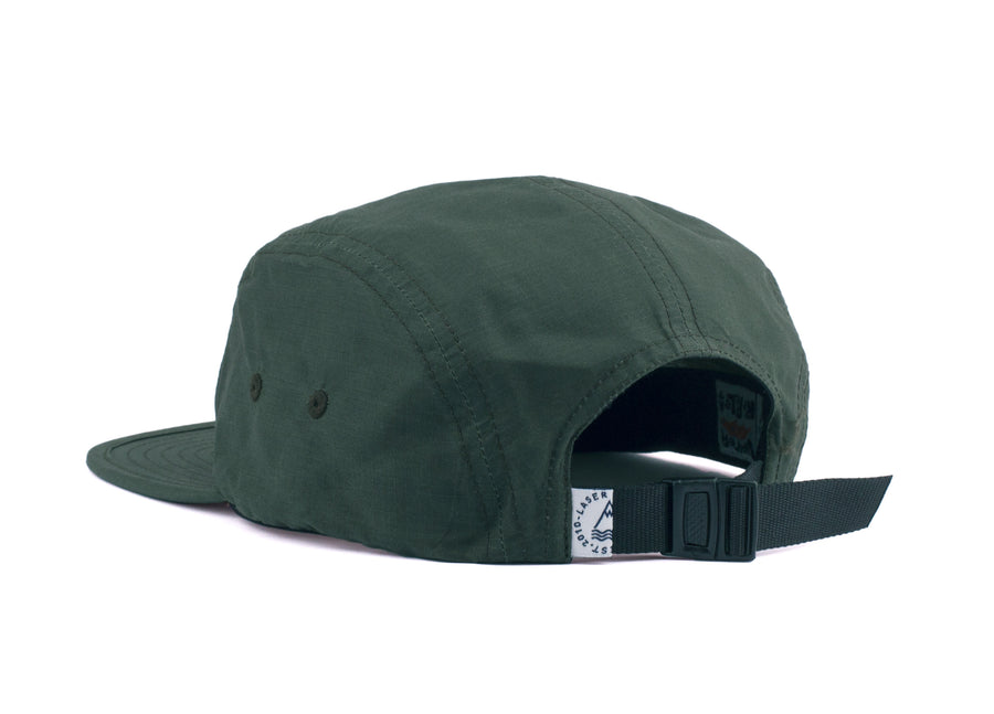 BORNE RIPSTOP FOREST PACKABLE 5 PANEL HAT