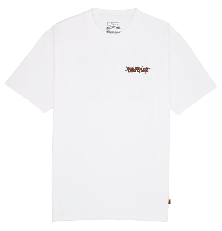 OUTSIDE IS FREE TEE WHITE
