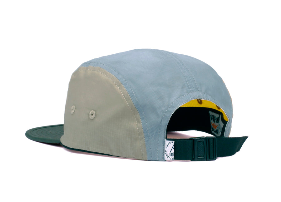 BORNE RIPSTOP OFF CUTS PACKABLE 5 PANEL HAT