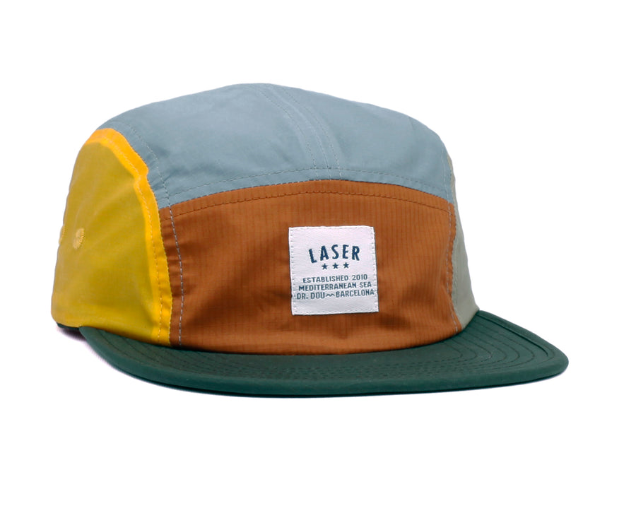 BORNE RIPSTOP OFF CUTS PACKABLE 5 PANEL HAT