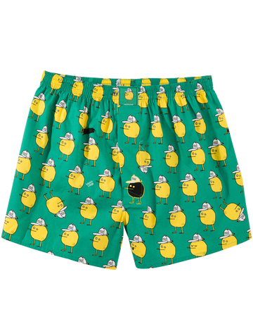 LOUSY LIVIN BOXERS ZITRONE GREEN