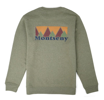 MONTSENY CREWNECK MOSS GREEN